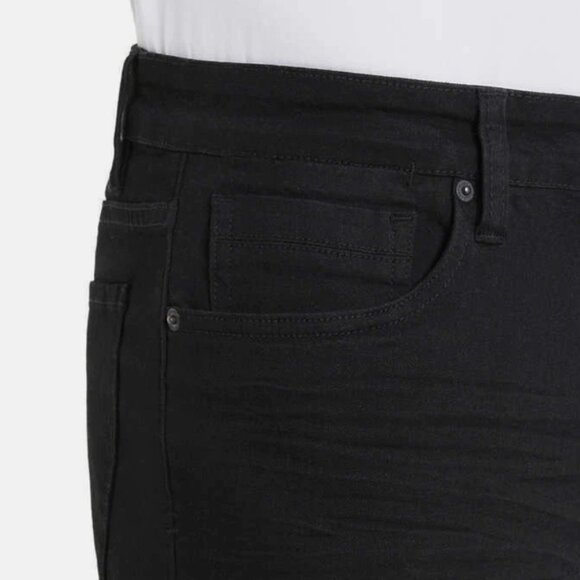 Kenneth Cole Men's Straight Leg Jeans Stretch Denim Black Size 34x32 - Picture 4 of 13